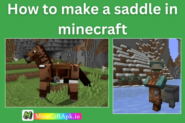 How to make a saddle in Minecraft 2025